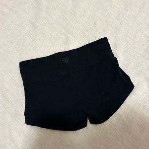 TNA black booty shorts